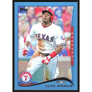 2014 Topps Wal-Mart Blue #324 Elvis Andrus