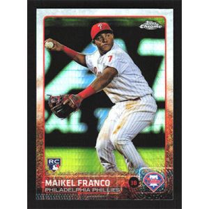 2015 Topps Chrome Prism Refractors #101 Maikel Franco