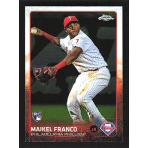 2015 Topps Chrome #101 Maikel Franco