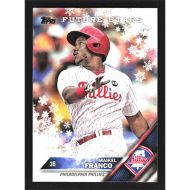 2016 Topps Wal-Mart Holiday Snowflake #HMW102 Maikel Franco Future Stars
