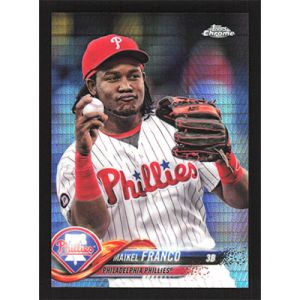 2018 Topps Chrome Prism Refractors #116 Maikel Franco