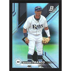 2019 Bowman Platinum Top Prospects #TOP-9 Wander Franco
