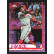 2019 Topps Chrome Pink Refractors #7 Maikel Franco