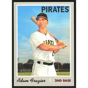 2019 Topps Heritage #631 Adam Frazier