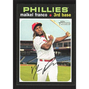 2020 Topps Heritage #119 Maikel Franco