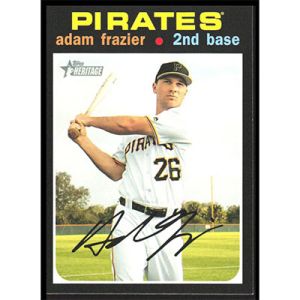 2020 Topps Heritage #4 Adam Frazier