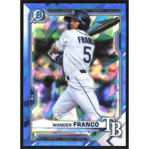2021 Bowman Chrome Sapphire Prospects #BCP-57 Wander Franco