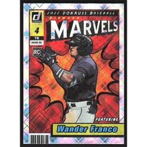 2022 Donruss Marvels Diamond #M-8 Wander Franco