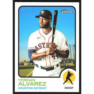 2022 Topps Heritage #189 Yordan Alvarez