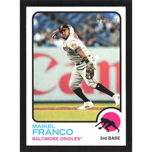 2022 Topps Heritage #499 Maikel Franco SP