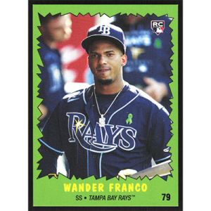 2022 Topps Throwback Thursday #79 Wander Franco '79 Incredible Hulk