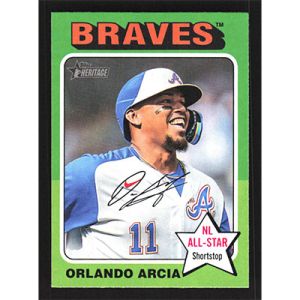 2024 Topps Heritage #106 Orlando Arcia All-Star