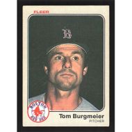 1983 Fleer #180 Tom Burgmeier