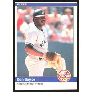 1984 Fleer #119 Don Baylor