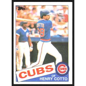 1985 Topps #267 Henry Cotto