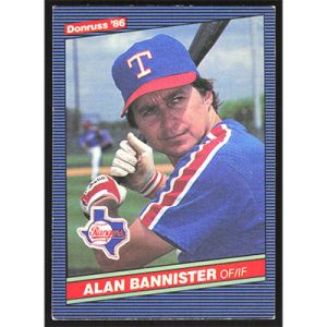1986 Donruss #525 Alan Bannister