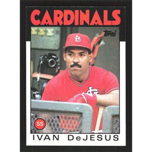 1986 Topps #178 Ivan DeJesus