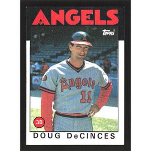 1986 Topps #257 Doug DeCinces