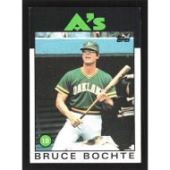 1986 Topps #378 Bruce Bochte