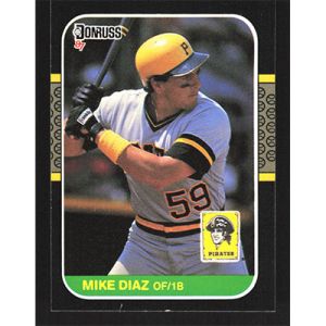 1987 Donruss #267 Mike Diaz