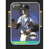 1987 Donruss #313 Mark Davis