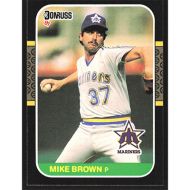 1987 Donruss #563 Mike Brown