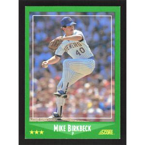 1988 Score #369 Mike Birkbeck