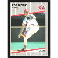1989 Fleer #160 Rob Dibble