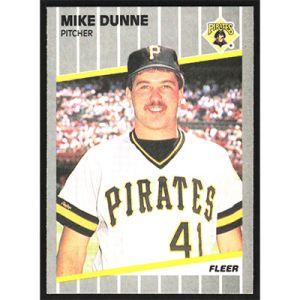 1989 Fleer #207 Mike Dunne