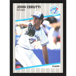 1989 Fleer #228 John Cerutti