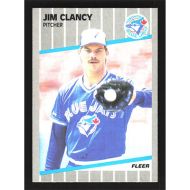 1989 Fleer #229 Jim Clancy