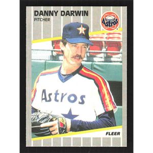 1989 Fleer #354 Danny Darwin