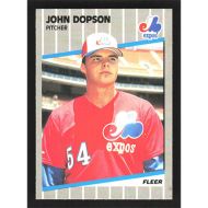 1989 Fleer #373 John Dopson