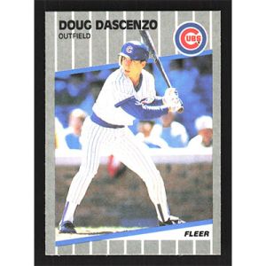 1989 Fleer #420 Doug Dascenzo
