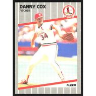 1989 Fleer #447 Danny Cox