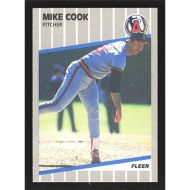 1989 Fleer #472 Mike Cook
