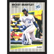 1989 Fleer #541 Mickey Brantley