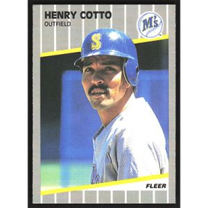 1989 Fleer #545 Henry Cotto