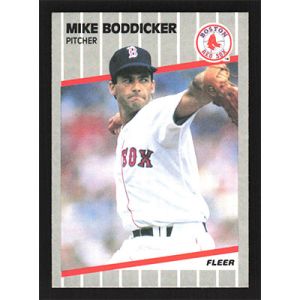 1989 Fleer #80 Mike Boddicker
