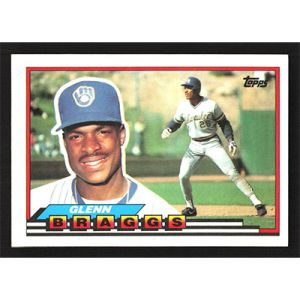 1989 Topps Big #204 Glenn Braggs