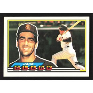 1989 Topps Big #240 Jack Clark