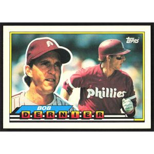 1989 Topps Big #265 Bob Dernier