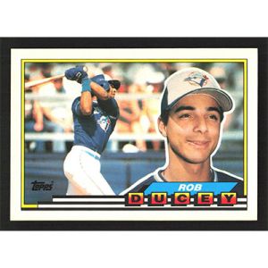1989 Topps Big #280 Rob Ducey
