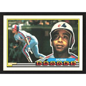 1989 Topps Big #301 Hubie Brooks