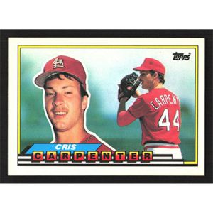 1989 Topps Big #307 Cris Carpenter