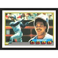 1989 Topps Big #318 George Bell
