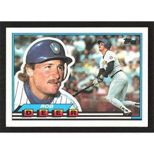 1989 Topps Big #78 Rob Deer