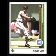 1989 Upper Deck #396 Chuck Cary