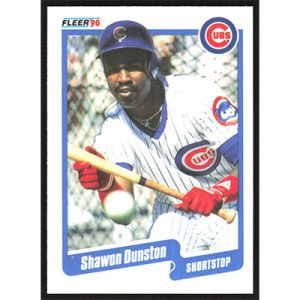 1990 Fleer #30 Shawon Dunston