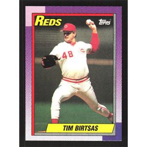 1990 Topps #687 Tim Birtsas
